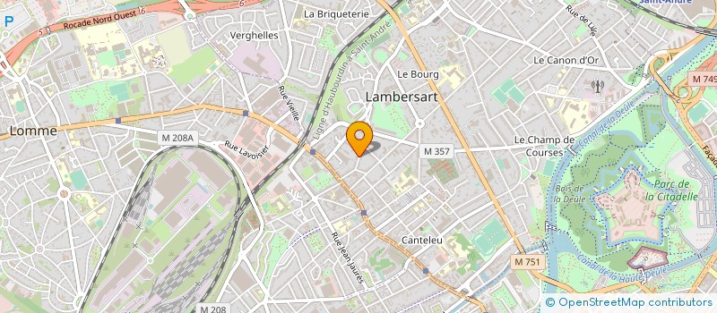 localisation de l'entreprise MADAME MICHELINE TILLOY à LAMBERSART