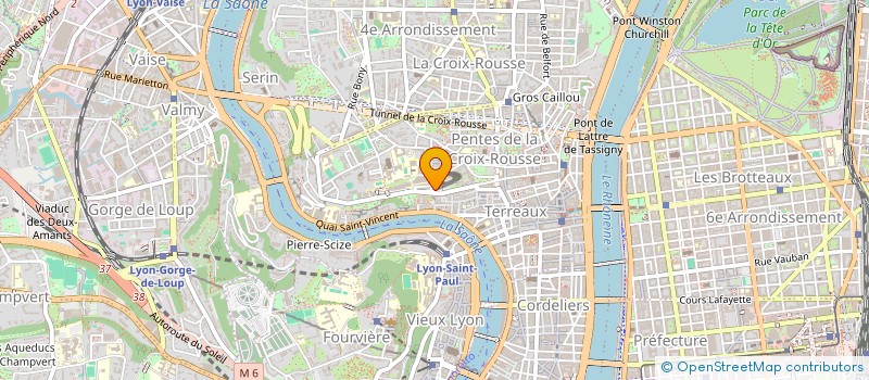 localisation de l'entreprise MADAME MICHELINE TORDO à LYON