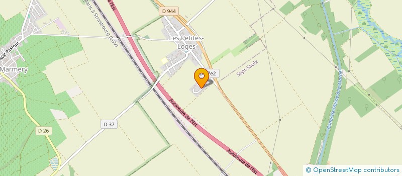 localisation de l'entreprise MADAME MICHELINE TRONQUOY  LES PETITES-LOGES