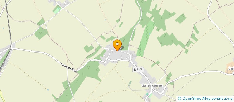 localisation de l'entreprise MADAME MICHELINE VALETTE  LA BARONNIE