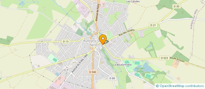 localisation de l'entreprise MADAME MICHELINE VIEUGUE  AUBIGNY-SUR-NERE