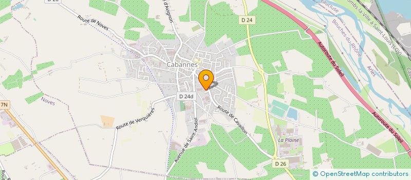 localisation de l'entreprise MADAME MICHELINE VIGOUROUX à CABANNES