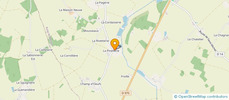localisation de l'entreprise MADAME MICHELINE VILLERET à AZAY-LE-FERRON