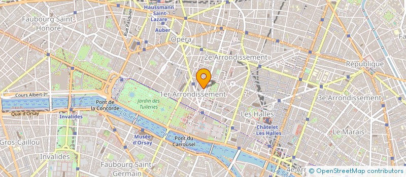 localisation de l'entreprise MADAME MICHELLE ACOCA à PARIS