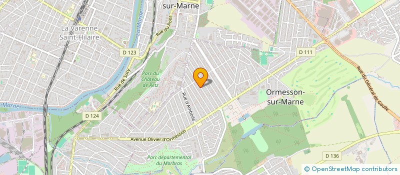 localisation de l'entreprise MADAME MICHELLE ALINE  ORMESSON-SUR-MARNE