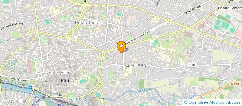 localisation de l'entreprise MADAME MICHELLE ASEGUINOLAZA à PAU