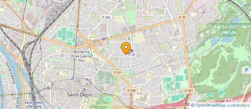 localisation de l'entreprise MADAME MICHELLE BABES  SAINT-DENIS