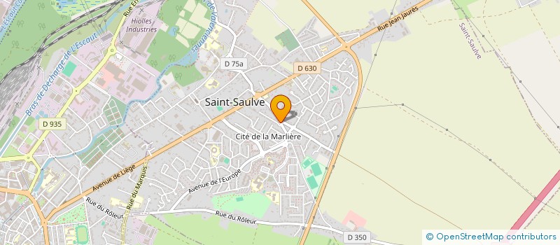 localisation de l'entreprise MADAME MICHELLE BEAL  SAINT-SAULVE