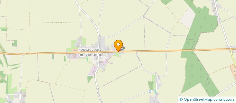 localisation de l'entreprise MADAME MICHELLE BERGER  FOUCAUCOURT-EN-SANTERRE