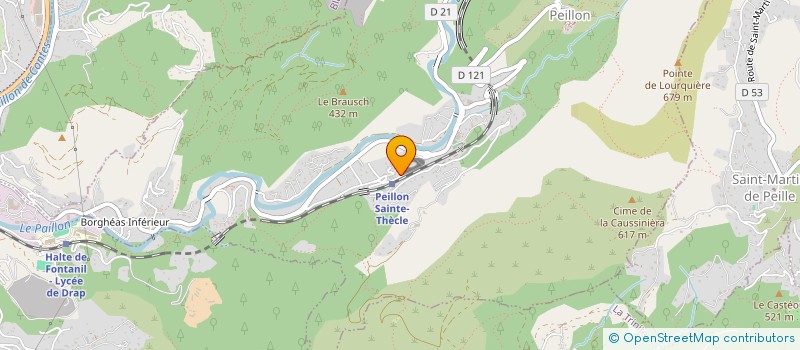 localisation de l'entreprise MADAME MICHELLE BERTOTTO  PEILLON