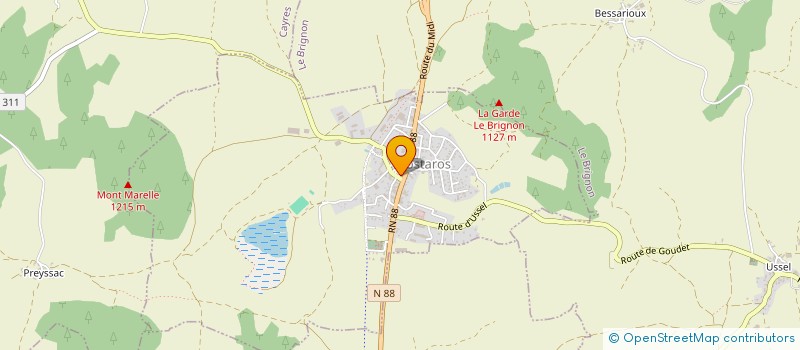 localisation de l'entreprise MADAME MICHELLE BOIT  ARLEMPDES