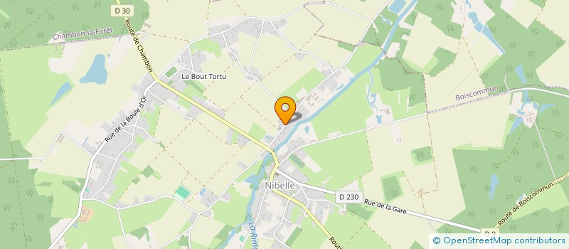 localisation de l'entreprise MADAME MICHELLE BOUILLET  NIBELLE