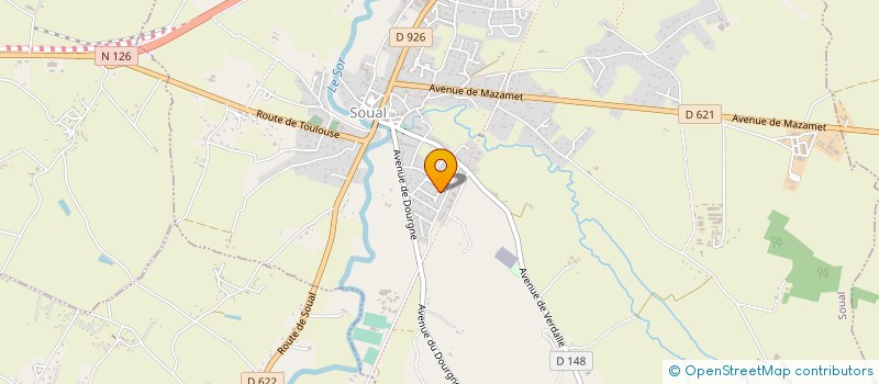 localisation de l'entreprise MADAME MICHELLE BOULOUYS  SOUAL