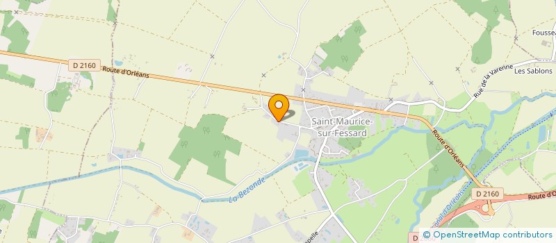 localisation de l'entreprise MADAME MICHELLE BOURGERETTE à SAINT-MAURICE-SUR-FESSARD