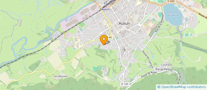 localisation de l'entreprise MADAME MICHELLE BOUVIER à AUTUN