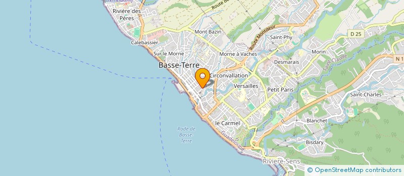 localisation de l'entreprise MADAME MICHELLE BRISSAC à BASSE-TERRE