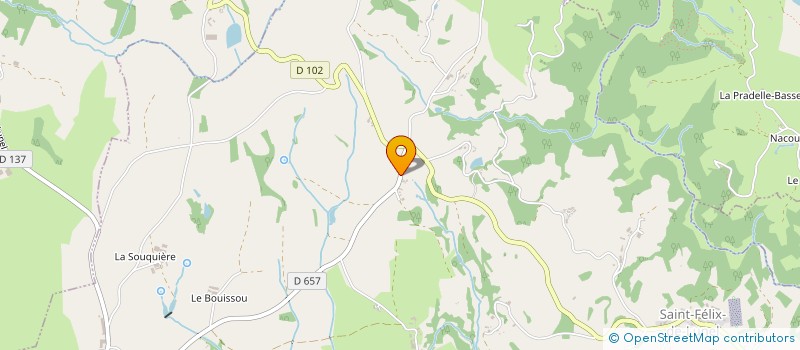 localisation de l'entreprise MADAME MICHELLE CAVALIE  SAINT-FELIX-DE-LUNEL