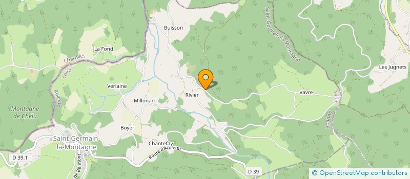 localisation de l'entreprise MADAME MICHELLE CHAUMONT  BELLEROCHE