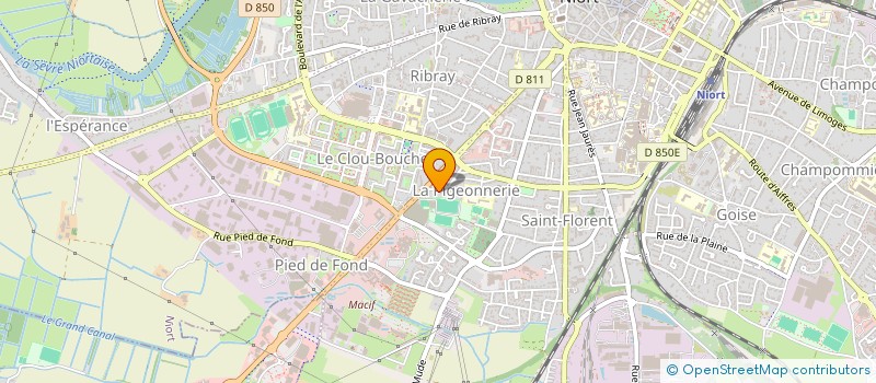 localisation de l'entreprise MADAME MICHELLE CHAUVEAU à NIORT