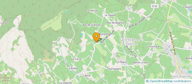 localisation de l'entreprise MADAME MICHELLE COLIN à SAINT-ETIENNE-LA-VARENNE
