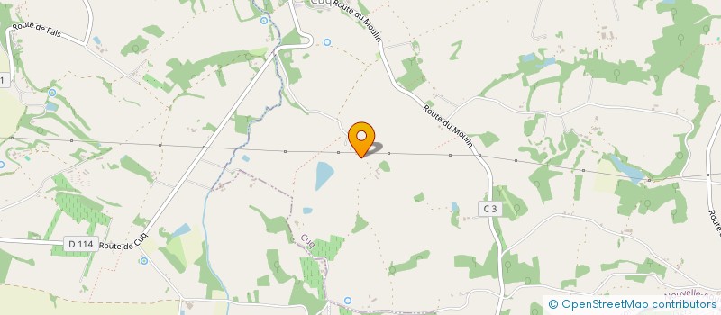 localisation de l'entreprise MADAME MICHELLE DEBAIRE  CUQ