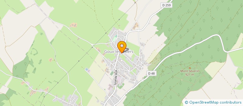 localisation de l'entreprise MADAME MICHELLE DECORBEZ à VAL D'USIERS