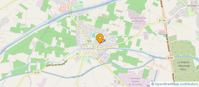 localisation de l'entreprise MADAME MICHELLE DEHORTER  TORREILLES