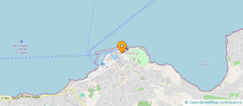 localisation de l'entreprise MADAME MICHELLE DEL GIUDICE  SAINT-TROPEZ