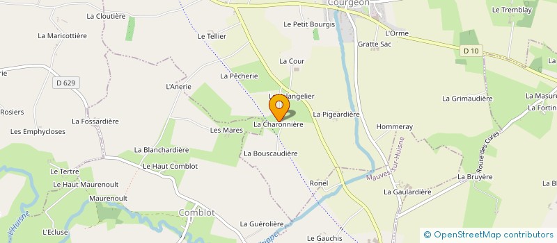 localisation de l'entreprise MADAME MICHELLE DELEUZE à COMBLOT