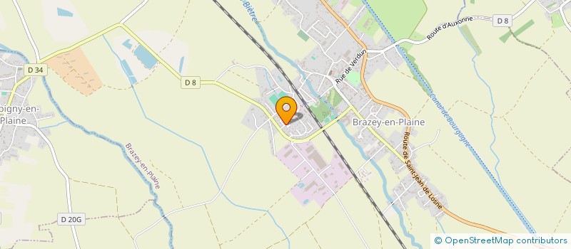 localisation de l'entreprise MADAME MICHELLE DEMNARD  BRAZEY-EN-PLAINE