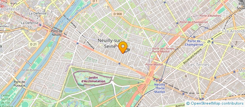 localisation de l'entreprise MADAME MICHELLE DIAS  NEUILLY-SUR-SEINE