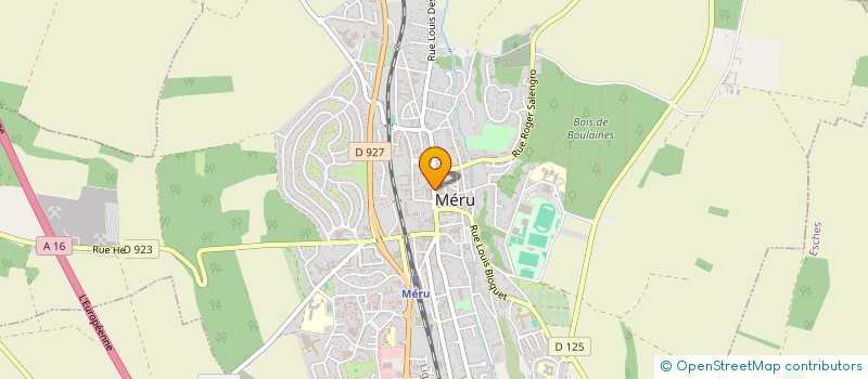 localisation de l'entreprise MADAME MICHELLE DOGNIAUX  MERU