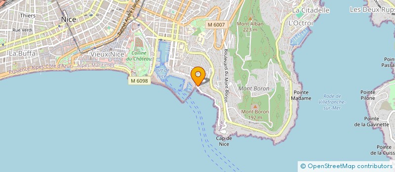 localisation de l'entreprise MADAME MICHELLE EPINETTE à NICE
