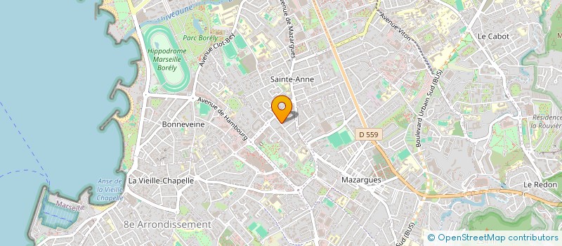 localisation de l'entreprise MADAME MICHELLE ESPOSITO  MARSEILLE