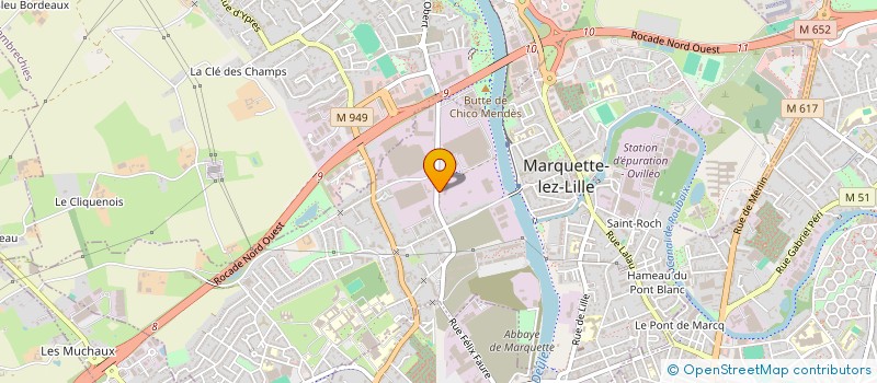 localisation de l'entreprise MADAME MICHELLE FIERAIN à MARQUETTE-LEZ-LILLE