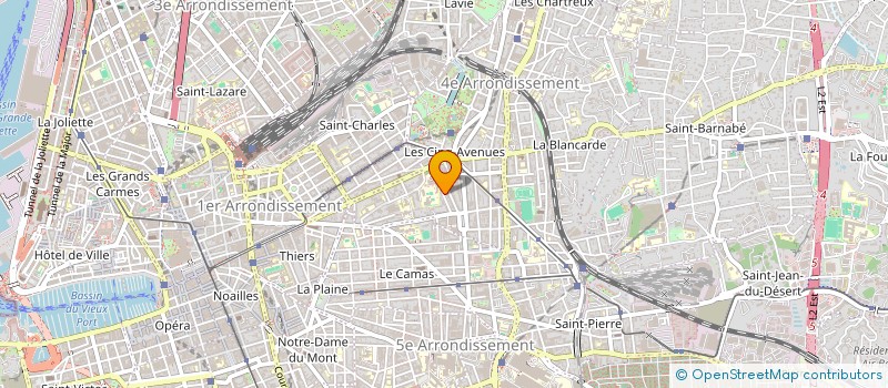 localisation de l'entreprise MADAME MICHELLE FONTANA à MARSEILLE