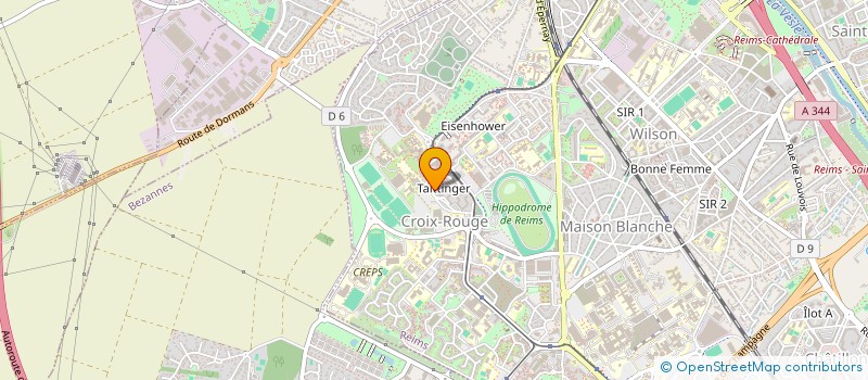 localisation de l'entreprise MADAME MICHELLE FRIANT  REIMS