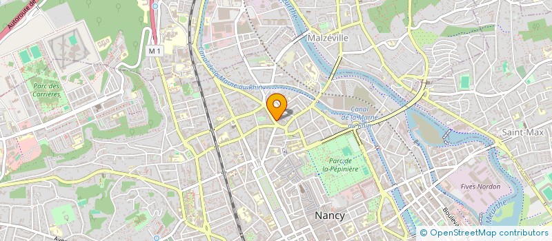 localisation de l'entreprise MADAME MICHELLE GAGELIN à NANCY