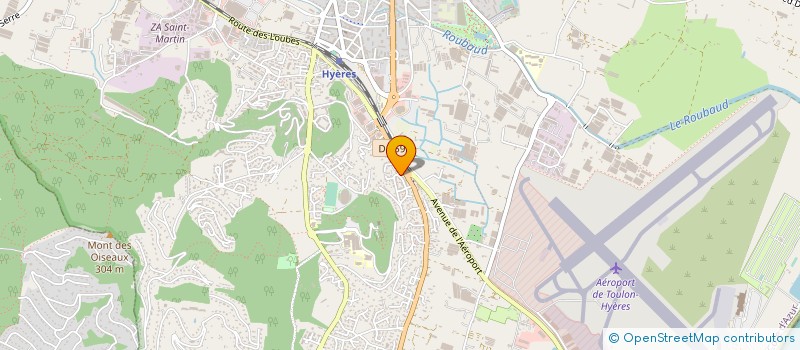 localisation de l'entreprise MADAME MICHELLE GALBERT  HYERES