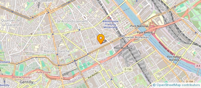 localisation de l'entreprise MADAME MICHELLE GARZINO  PARIS