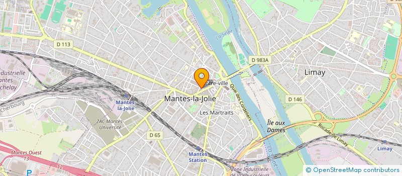localisation de l'entreprise MADAME MICHELLE GAUTIER à MANTES-LA-JOLIE