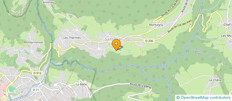 localisation de l'entreprise MADAME MICHELLE GAUTIN  SAINT-JEAN-D'ARVEY