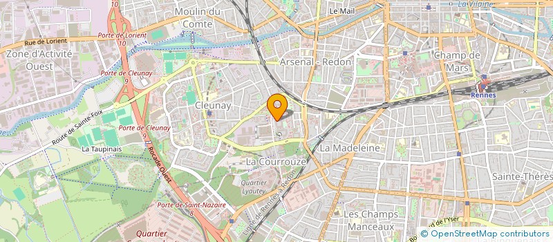 localisation de l'entreprise MADAME MICHELLE GERARD à RENNES
