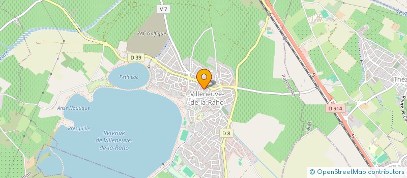 localisation de l'entreprise MADAME MICHELLE GERMA  VILLENEUVE-DE-LA-RAHO