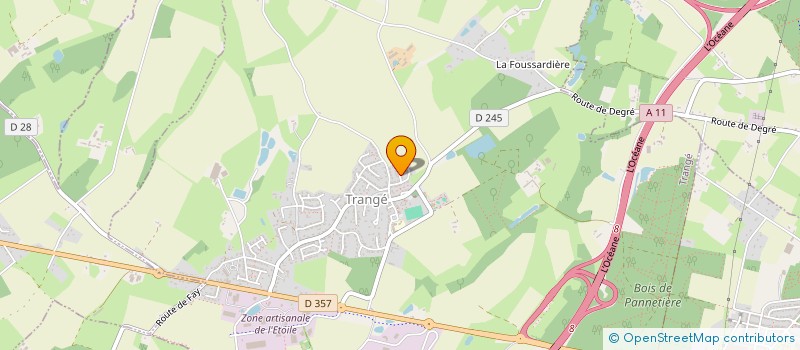 localisation de l'entreprise MADAME MICHELLE GOUHIER  TRANGE