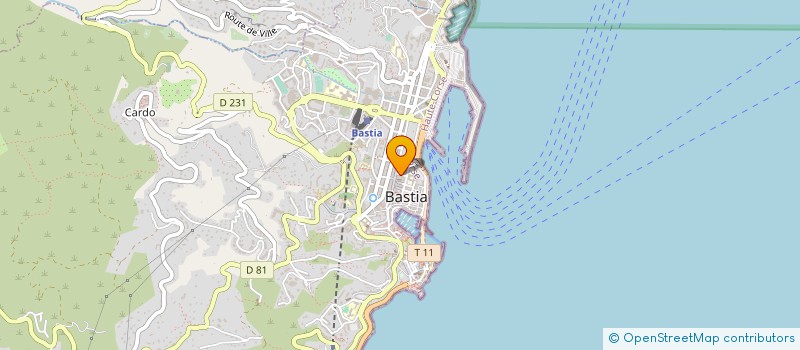localisation de l'entreprise MADAME MICHELLE GOUR à BASTIA