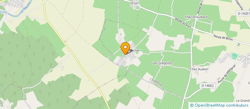 localisation de l'entreprise MADAME MICHELLE GRELLARD  PONS