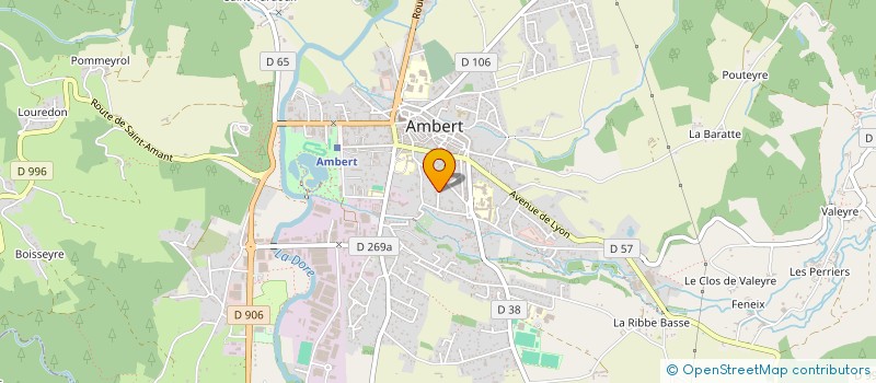 localisation de l'entreprise MADAME MICHELLE GRILLET  BAFFIE