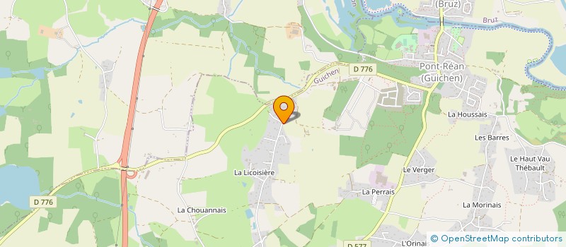 localisation de l'entreprise MADAME MICHELLE HAVARD à GUICHEN