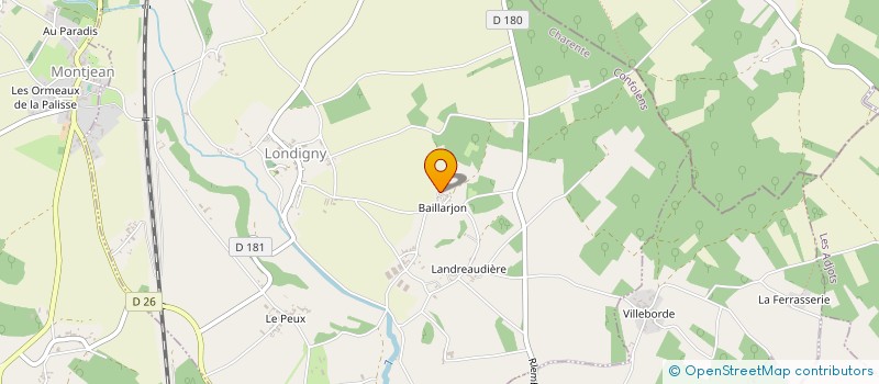 localisation de l'entreprise MADAME MICHELLE HEYWORTH à LONDIGNY